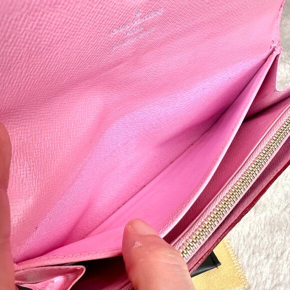 Louis Vuitton X Murakami Multicolor Sarah long wallet from 2009 crossbody - Picture 10 of 16